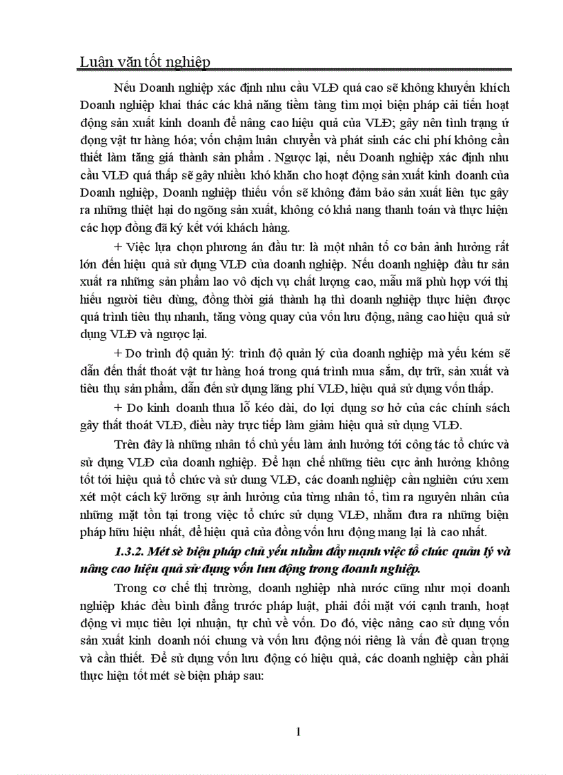 image for page Quản trị và nâng cao hiệu quả sử dụng vốn lưu động tại Công ty In Thương mại Dịch vụ Ngân hàng 1