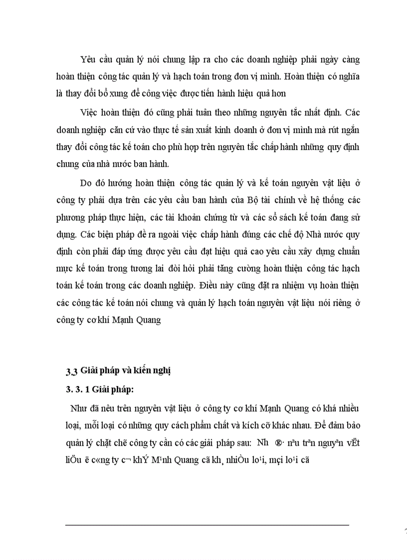 image for page Một số biện pháp quản lý và sử dụng nguyên vật liệu