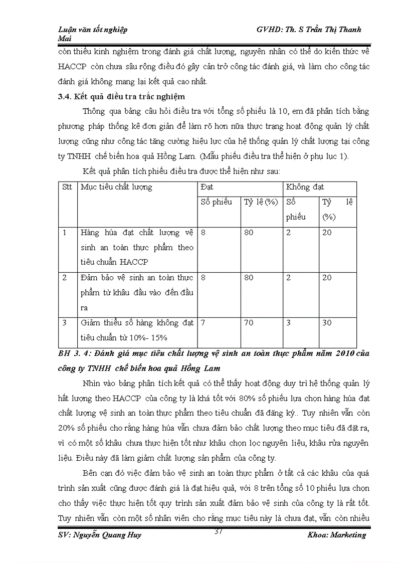 image for page Tăng cường hiệu lực hệ thống quản lý chất lượng theo HACCP tại công ty TNHH chế biến hoa quả Hồng Lam