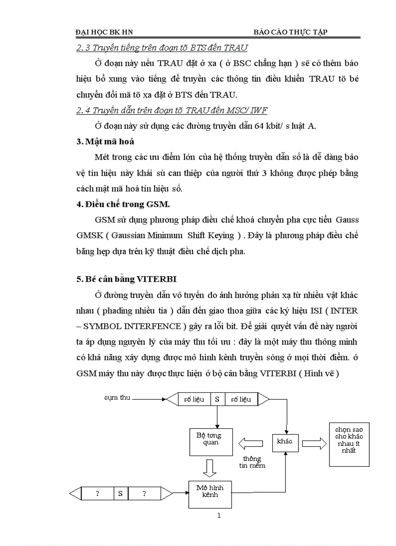 image for page Đặc điểm của mạng thông tin di động GSM