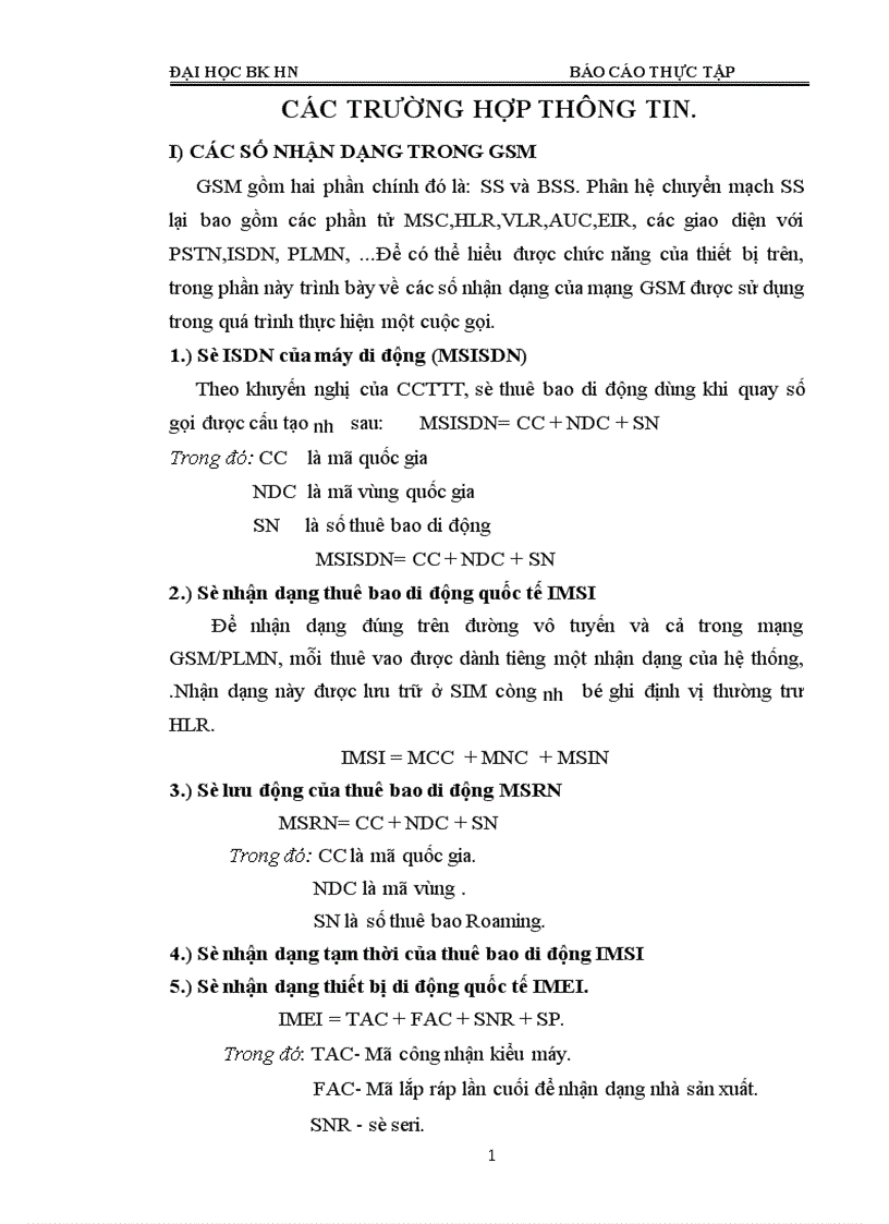 image for page Đặc điểm của mạng thông tin di động GSM