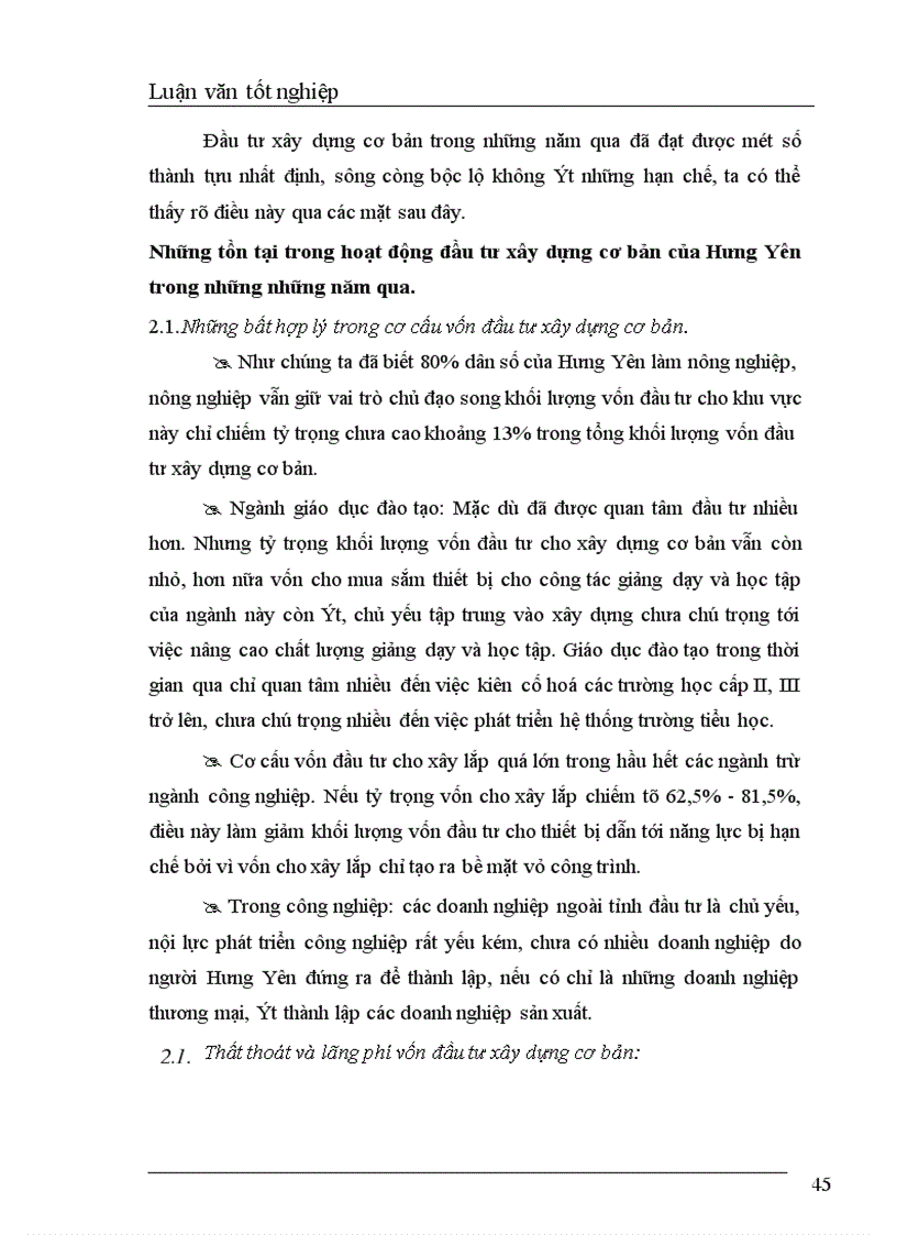 image for page Thực trạng và giải pháp nâng cao hiệu quả đầu tư xây dựng cơ bản tại tỉnh Hưng Yên trong thời gian tới