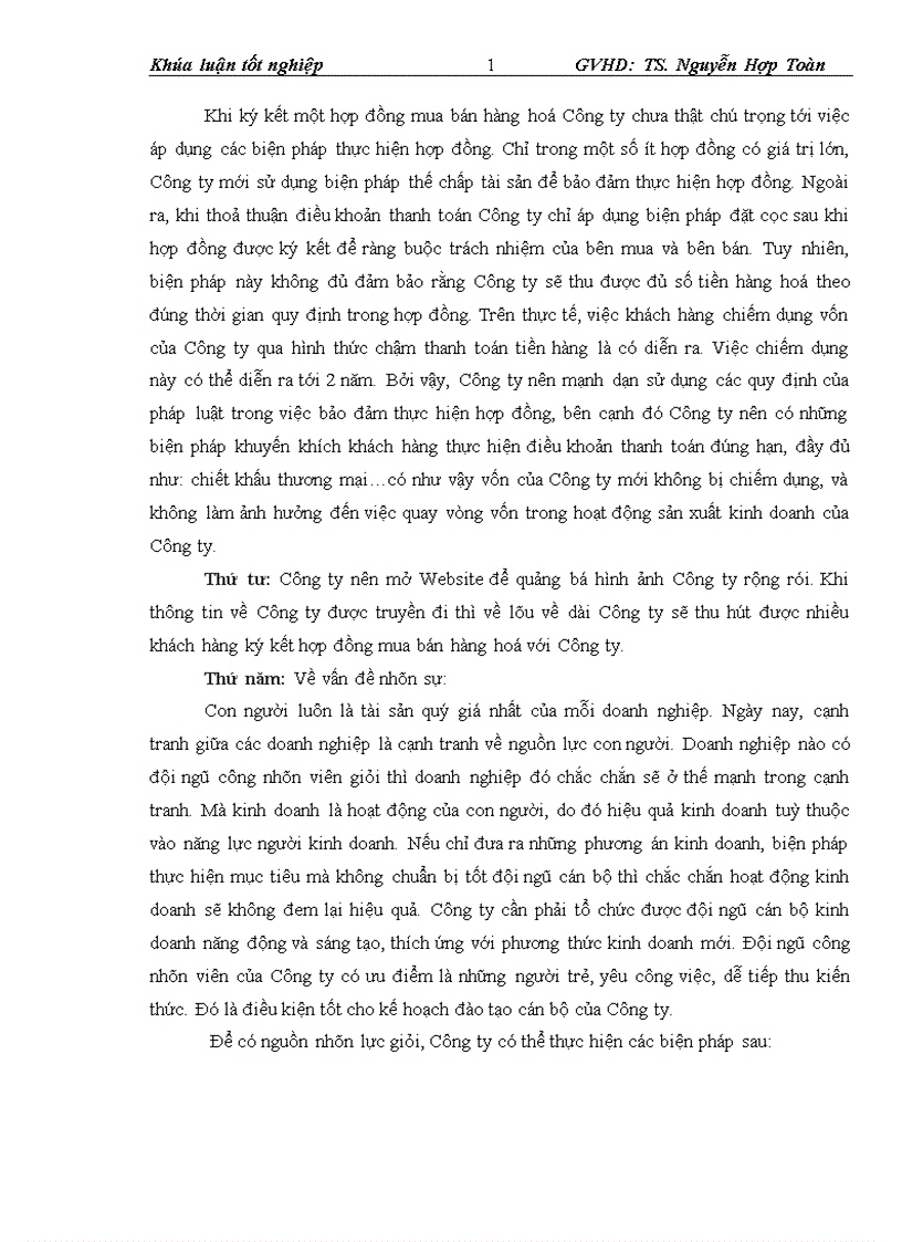 image for page Pháp luật về hợp đồng mua bán hàng hoá Thực tiễn áp dụng tại công ty cổ phần công nghiệp dịch vụ Cao Cường