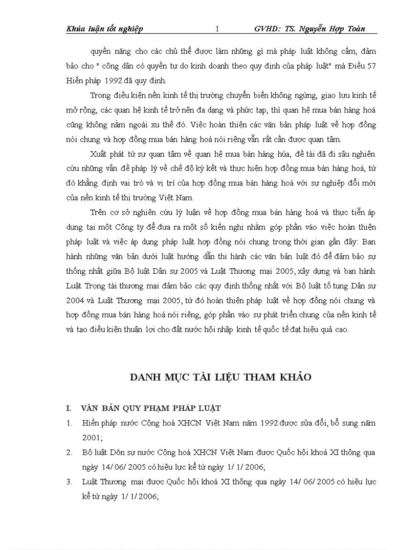 image for page Pháp luật về hợp đồng mua bán hàng hoá Thực tiễn áp dụng tại công ty cổ phần công nghiệp dịch vụ Cao Cường