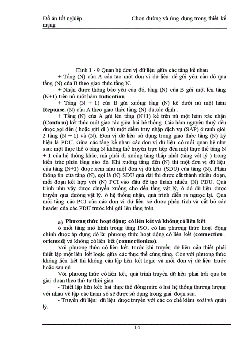 image for page Chọn đường và ứng dụng trong thiết kế mạng