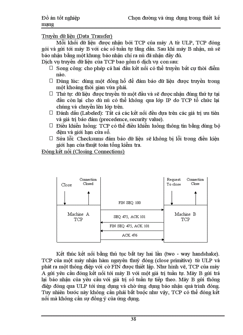 image for page Chọn đường và ứng dụng trong thiết kế mạng