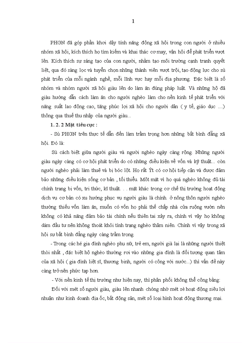 image for page Sự phân hoá giàu nghèo chủ yếu ở nông thôn và thành thị