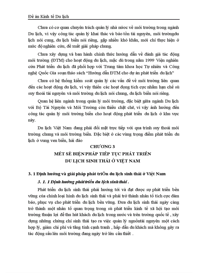 image for page Du lịch sinh thái và thực tế phát triển ở Việt Nam 1