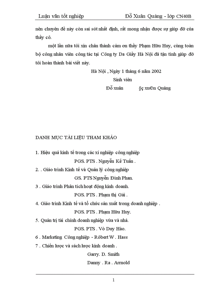 image for page Một số giải pháp nhằm nâng cao hiệu quả sản xuất kinh doanh tại Công ty Da Giầy Hà Nội