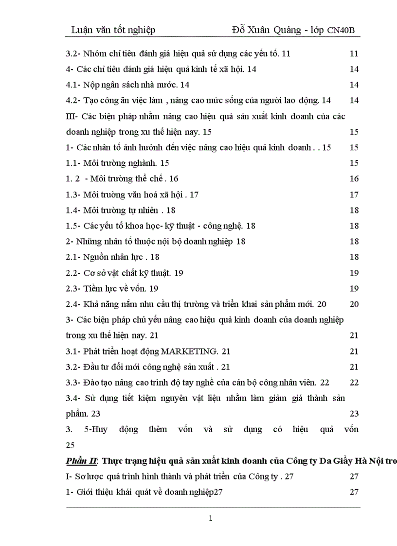 image for page Một số giải pháp nhằm nâng cao hiệu quả sản xuất kinh doanh tại Công ty Da Giầy Hà Nội