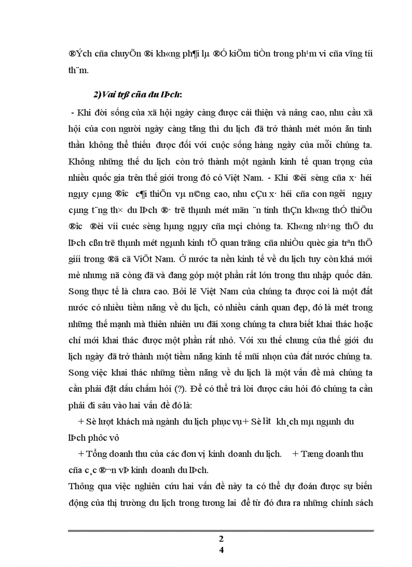image for page Dãy số thời gian trong việc phân tích và dự đoán thống kê về Du Lịch 1