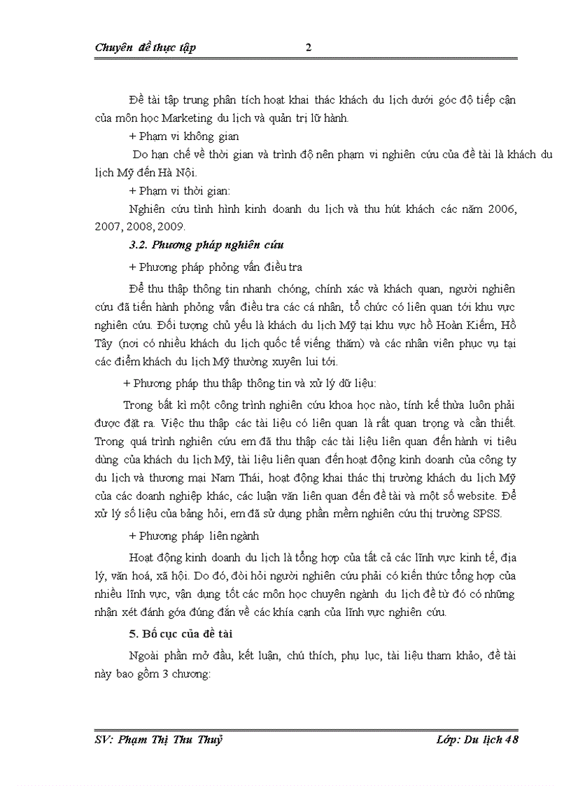 image for page Hoàn thiện hoạt động khai thác thị trường khách du lịch Mỹ bằng các giải pháp Marketing Mix tại công ty du lịch và thương mại Nam Thái