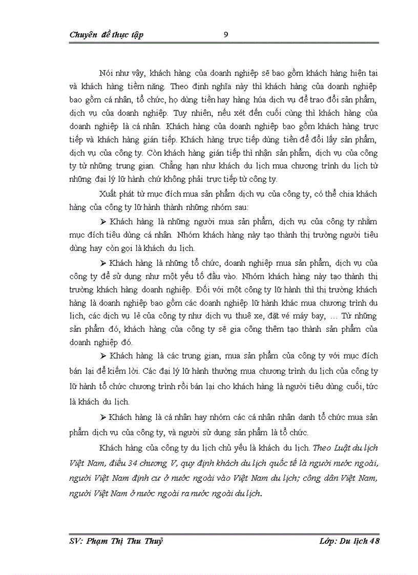 image for page Hoàn thiện hoạt động khai thác thị trường khách du lịch Mỹ bằng các giải pháp Marketing Mix tại công ty du lịch và thương mại Nam Thái