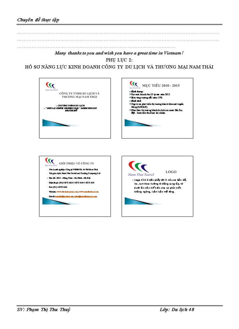 image for page Hoàn thiện hoạt động khai thác thị trường khách du lịch Mỹ bằng các giải pháp Marketing Mix tại công ty du lịch và thương mại Nam Thái