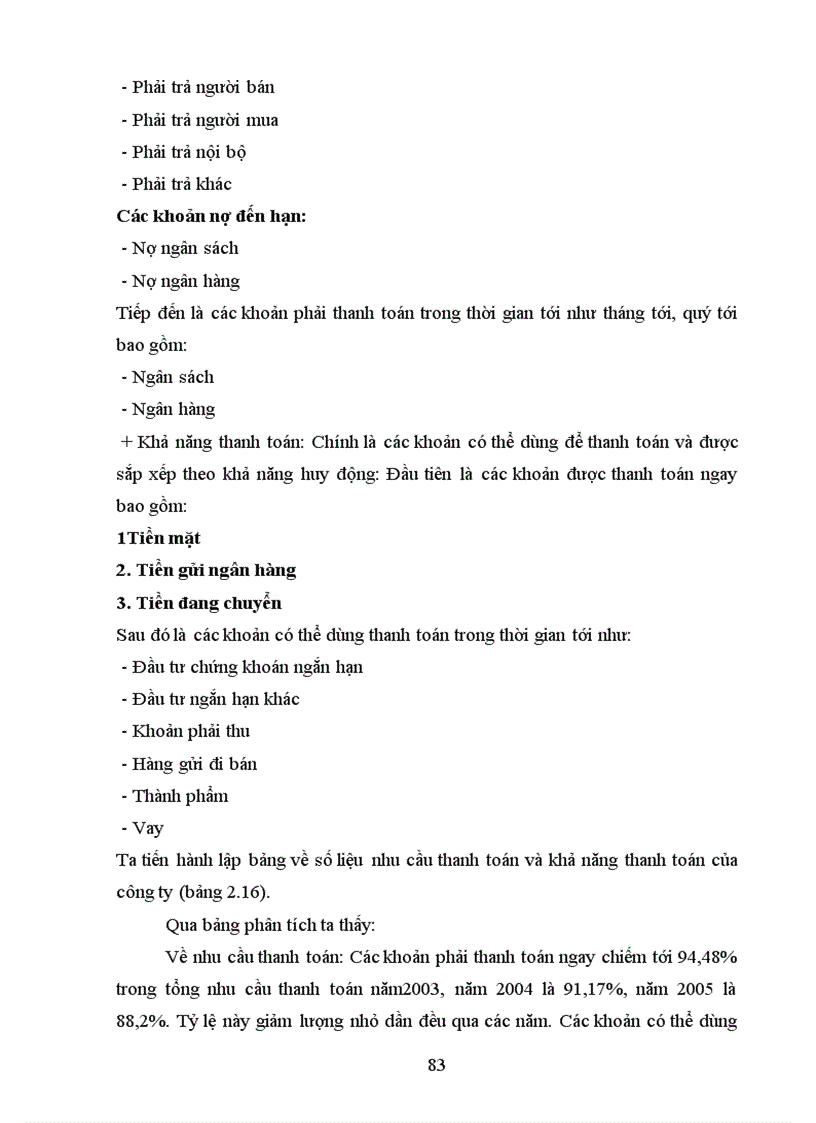 image for page Phân tích tình hình tài chính Công tư vấn giám sát và xây dựng công trình