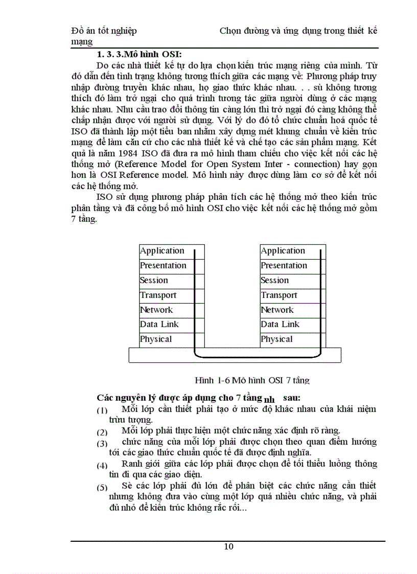 image for page Chọn đường và ứng dụng trong thiết kế mạng 1