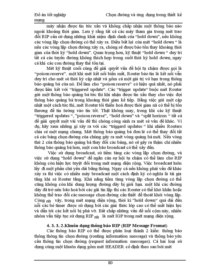 image for page Chọn đường và ứng dụng trong thiết kế mạng 1