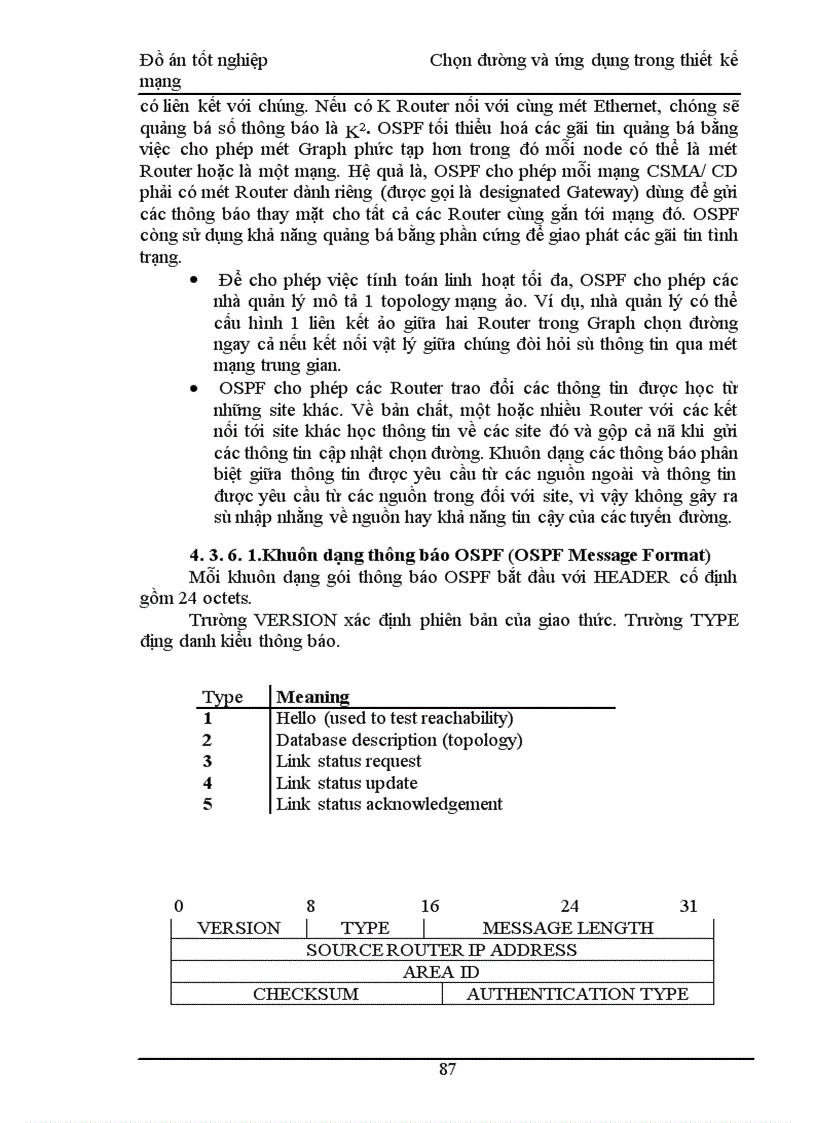 image for page Chọn đường và ứng dụng trong thiết kế mạng 1