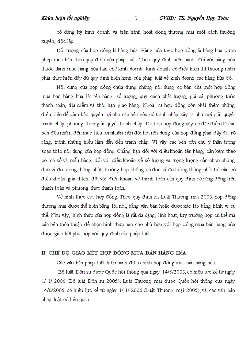 image for page Pháp luật về hợp đồng mua bán hàng hoá Thực tiễn áp dụng tại công ty cổ phần công nghiệp dịch vụ Cao Cường