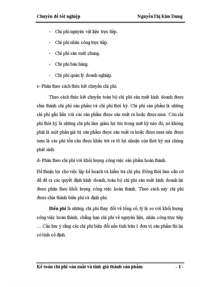image for page Kế toán tập hợp chi phí và giá thành sản phẩm của công ty nhựa cao cấp Hàng Không 1