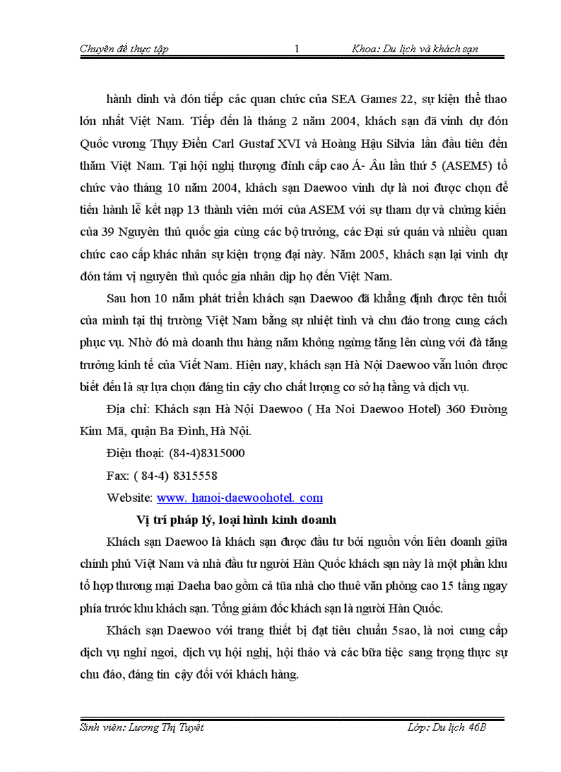 image for page một số giải pháp nâng cao hiệu quả kinh doanh của bộ phận banquet bộ phận tiệc tại khách sạn hà nội daewoo 1