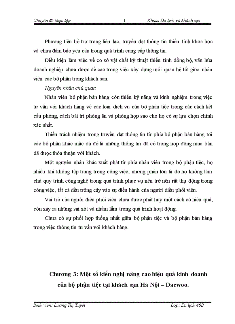 image for page một số giải pháp nâng cao hiệu quả kinh doanh của bộ phận banquet bộ phận tiệc tại khách sạn hà nội daewoo 1