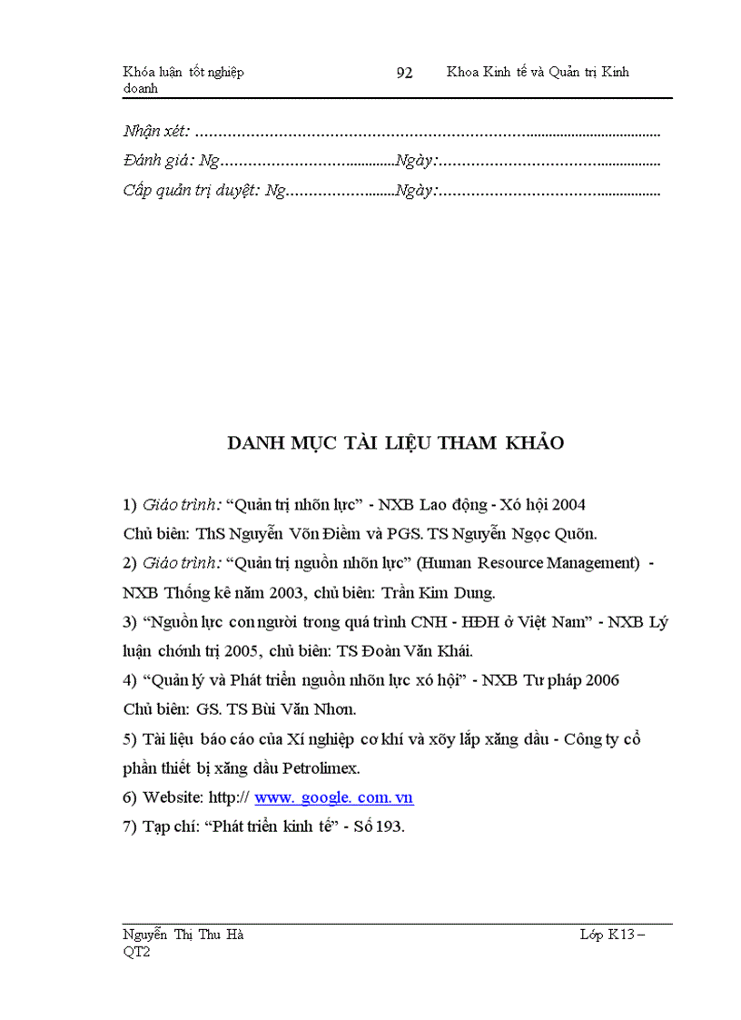 image for page Một số biện pháp nâng cao chất lượng công tác đào tạo và phát triển nguồn nhân lực tại Xí nghiệp Cơ khí và Xây lắp xăng dầu thuộc Công ty Cổ phần thiết bị xăng dầu Petrolimex