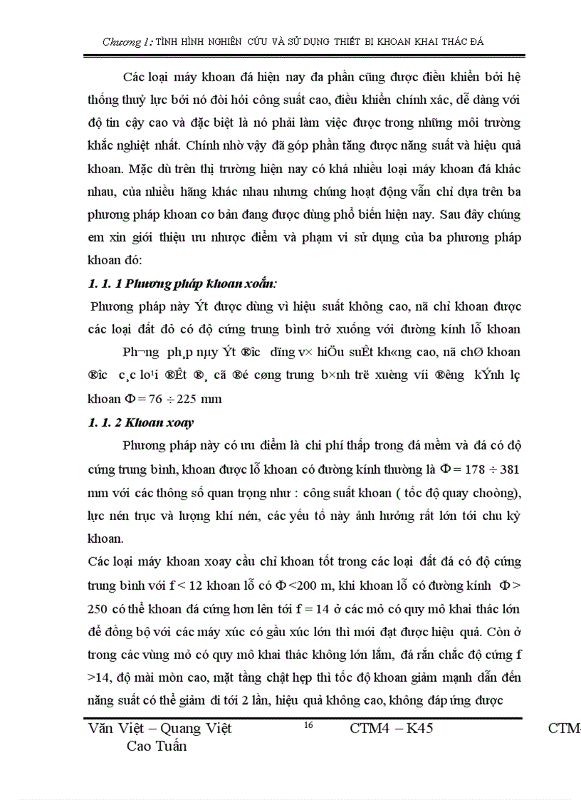 image for page nghiên cứu và sử dụng thiết bị khoan khai thác đá