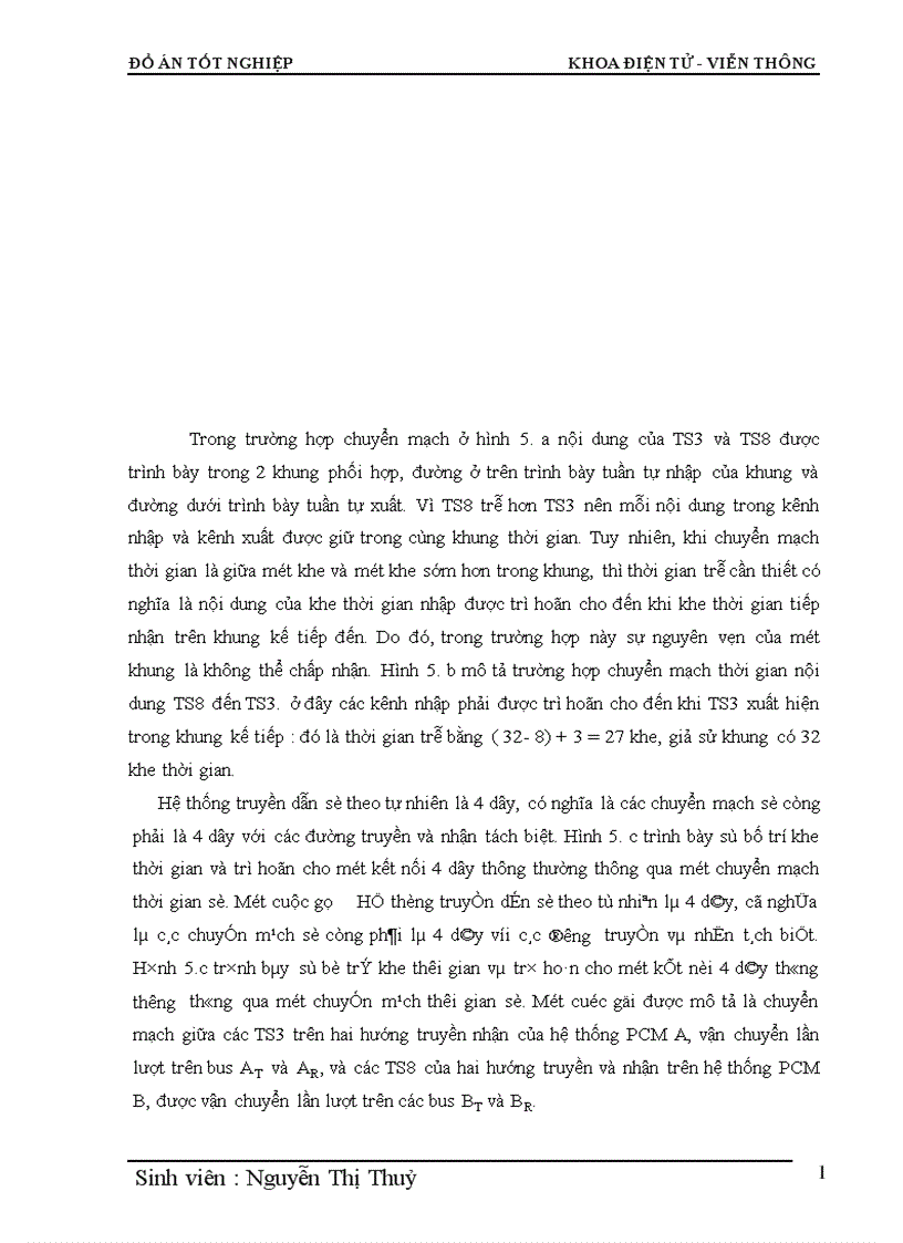 image for page Phân hệ chuyển mạch trong tổng đài điện tử số SPC