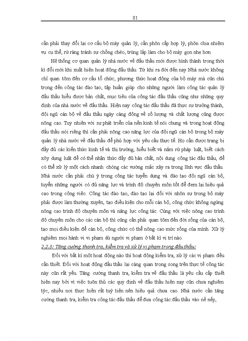 image for page Thực trạng và giải pháp nâng cao hiệu quả hoạt động tổ chức đấu thầu tại công ty Truyền tải điện I 1