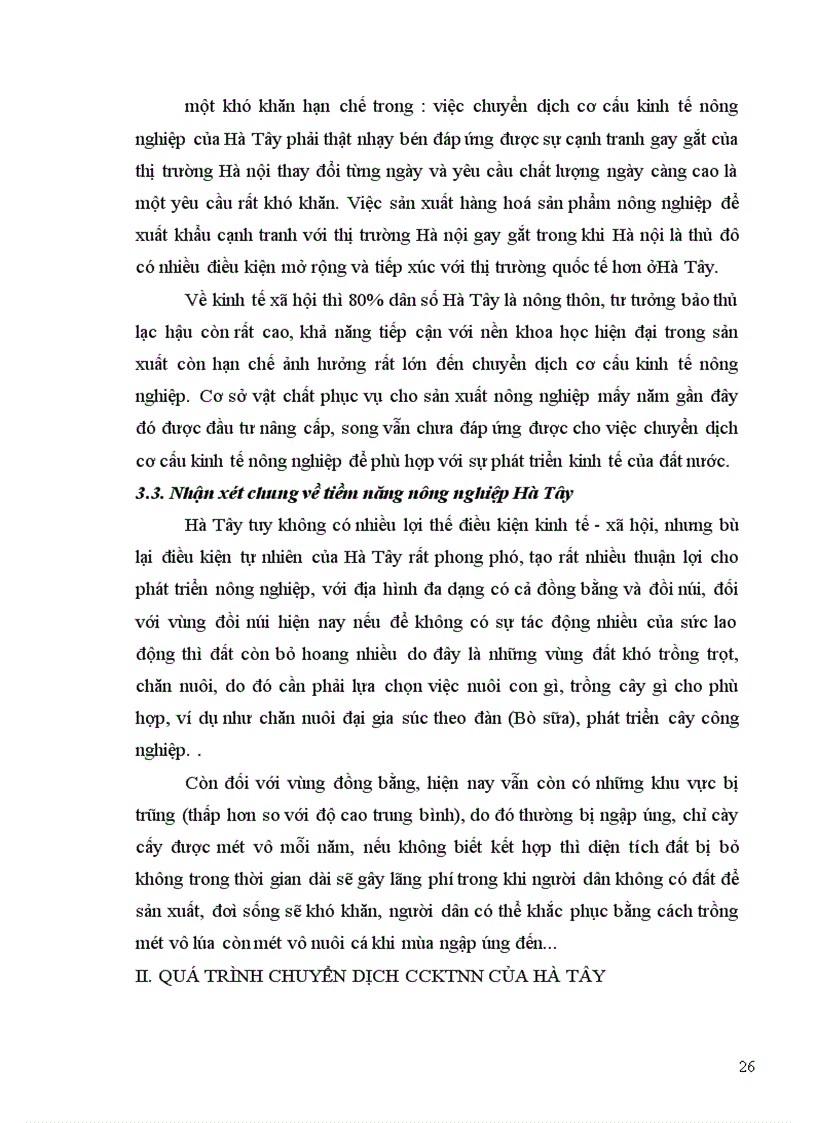 image for page Chuyển dịch cơ cấu kinh tế nông nghiệp Hà Tây thực trạng và giải pháp