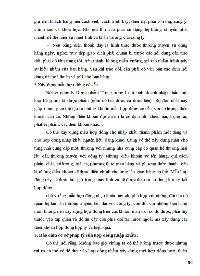 image for page Hoàn thiện việc ký kết và thực hiện hợp đồng nhập khẩu tại công ty Dược phẩm Trung ương I