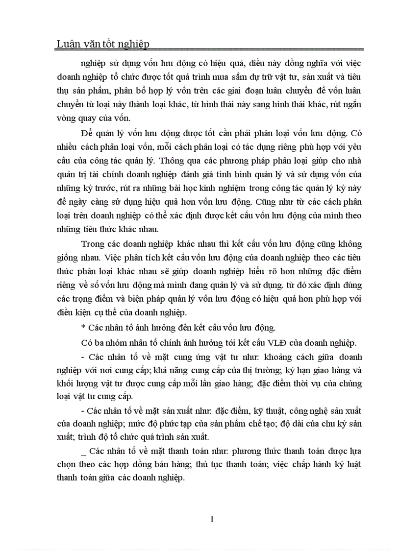 image for page Quản trị và nâng cao hiệu quả sử dụng vốn lưu động tại Công ty In Thương mại Dịch vụ Ngân hàng 1