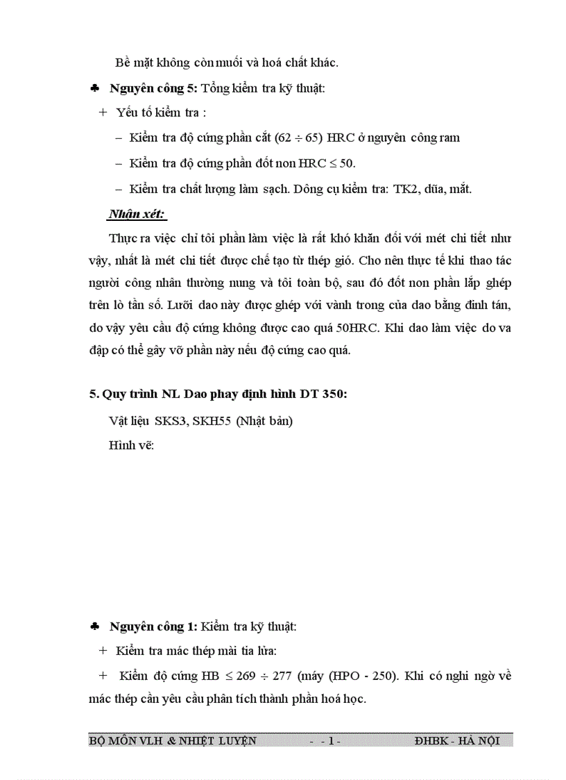 image for page Một số quy trình nhiệt luyện về công ty dụng cụ cắt và đo lường cơ khí