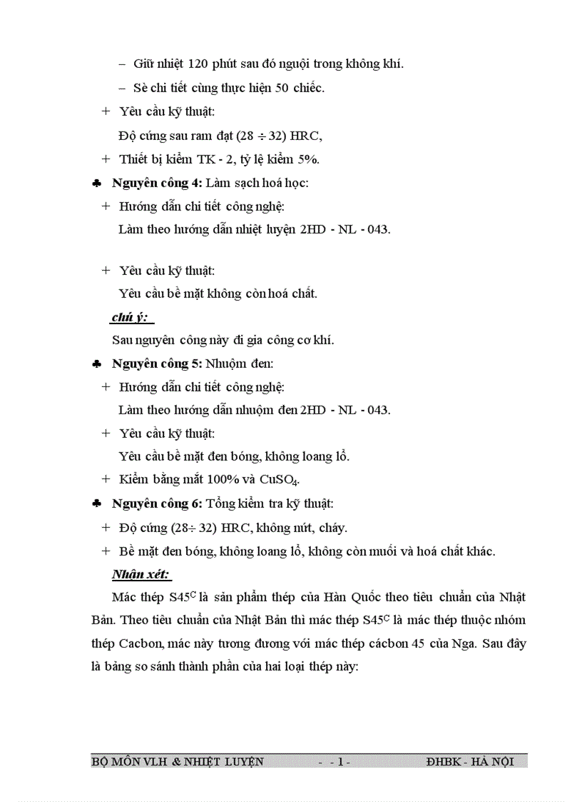 image for page Một số quy trình nhiệt luyện về công ty dụng cụ cắt và đo lường cơ khí