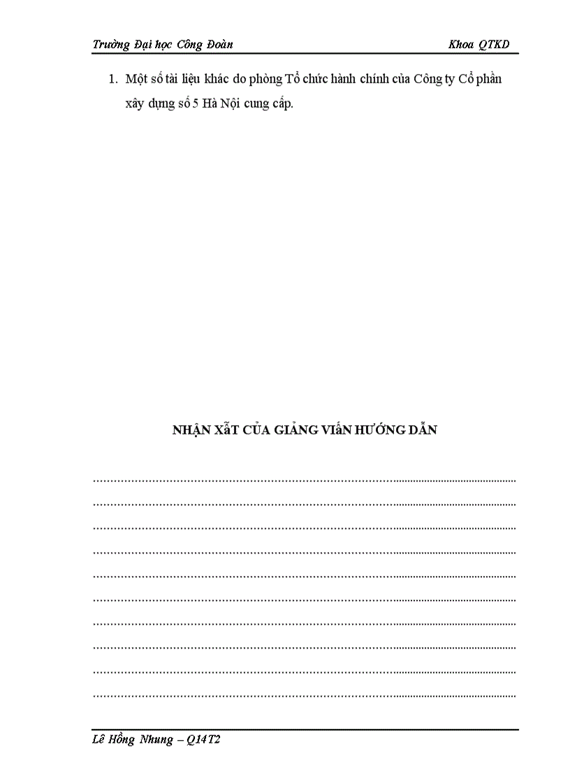 image for page Hoàn thiện cơ cấu tổ chức bộ máy quản lý tại Công ty xây dựng số 5 Hà Nội 1