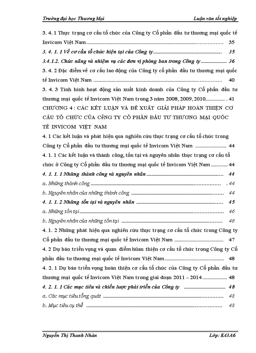 image for page Hoàn thiện cơ cấu tổ chức của Công ty Cổ phần đầu tư thương mại quốc tế Invicom Việt Nam 1