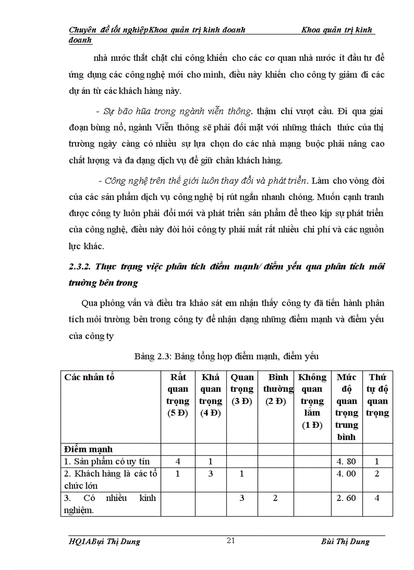 image for page Phân tích TOWS chiến lược kinh doanh của công ty TNHH Giải pháp Phần mềm ELCOM