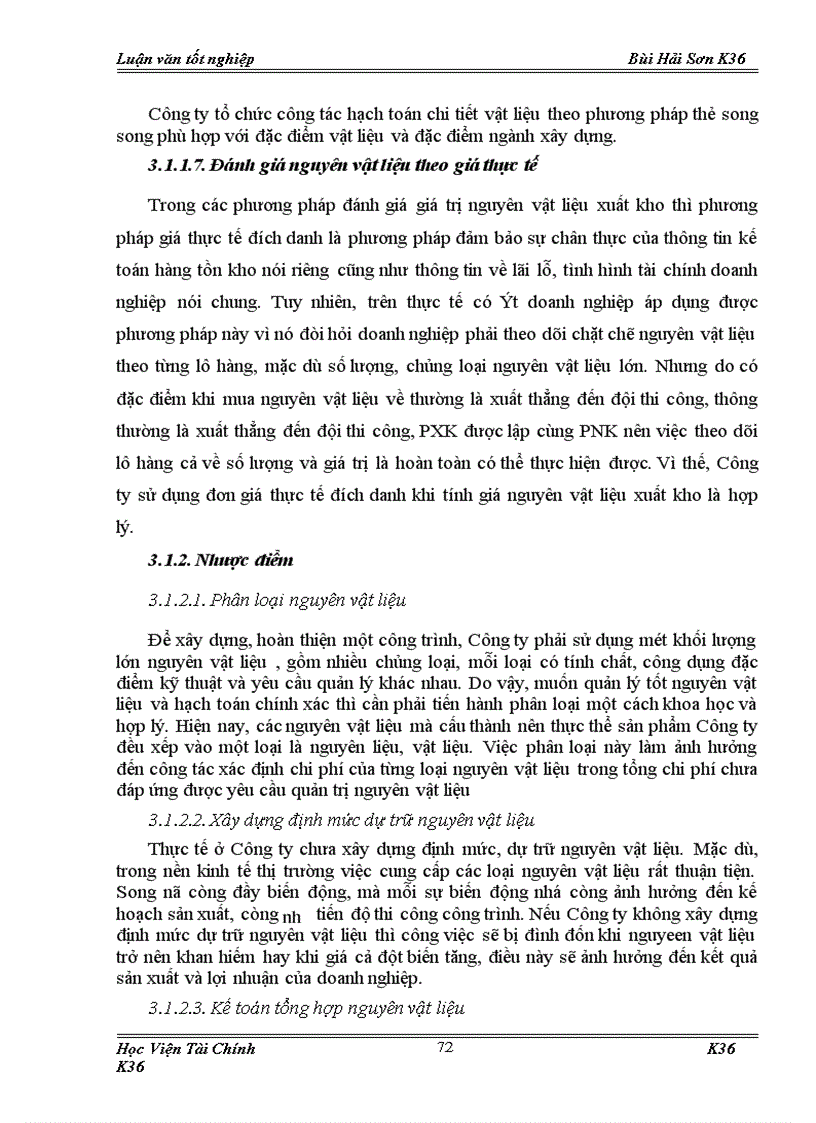 image for page Tổ chức công tác kế toán nguyên vật liệu ở công ty TNHH Khánh vân 1