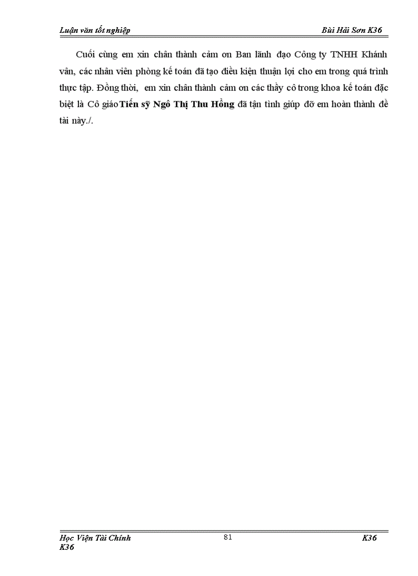 image for page Tổ chức công tác kế toán nguyên vật liệu ở công ty TNHH Khánh vân 1