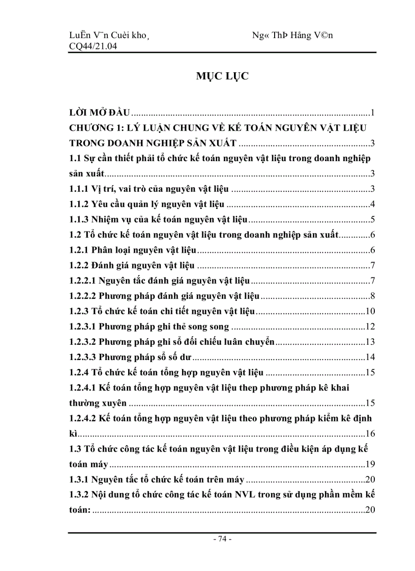 image for page Tổ chức kế toán nguyên vật liệu tại Công ty TNHH SD Việt Nam 1