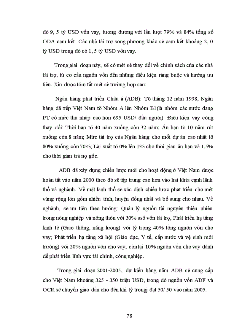 image for page Một số giải pháp tăng cường thu hút và sử dụng vốn ODA ở Việt Nam giai đoạn 2001 2005 1