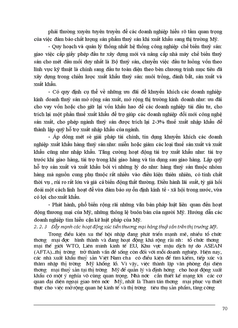 image for page Một số giải pháp đẩy mạnh xuất khẩu thuỷ sản việt nam sang thị trường Mỹ