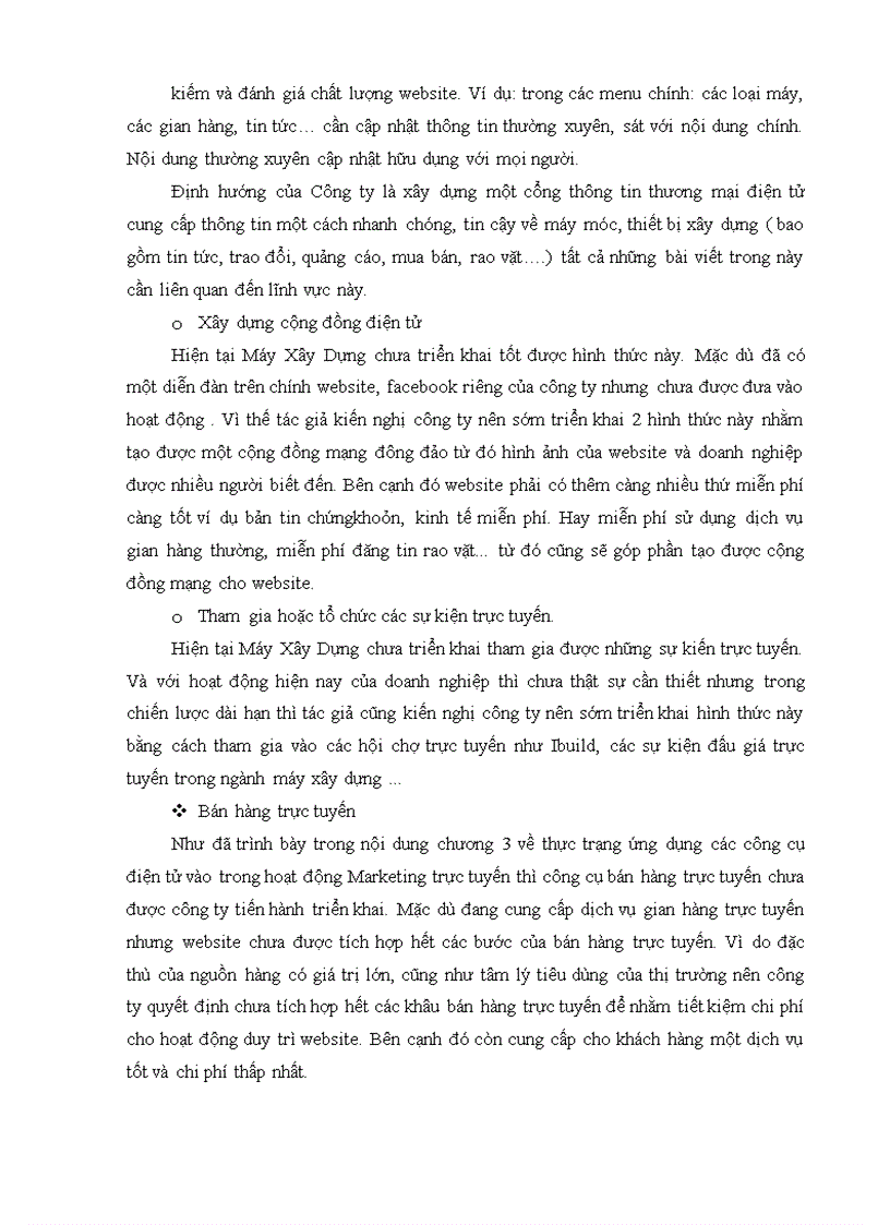 image for page Hoạch định chiến lược marketing trực tuyến cho website mayxaydung vn của công ty cổ phần phát triển máy xây dựng Việt Nam 1