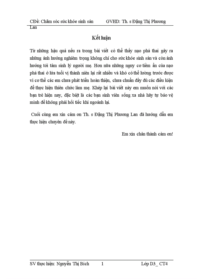image for page Ảnh hưởng của việc nạo phá thai tới sức khỏe sinh sản tuổi vị thành niên ở Việt Nam