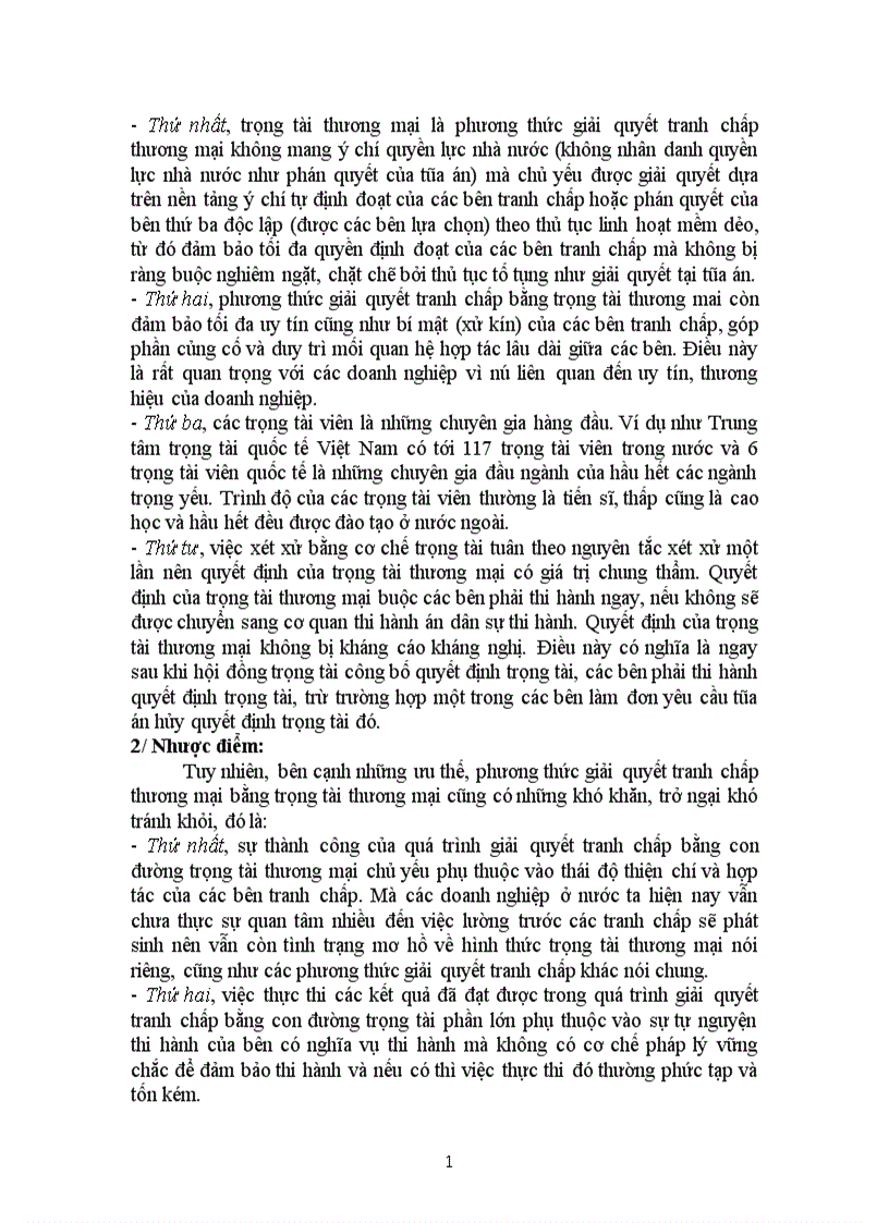 image for page Hình thức trọng tài thương mại thẩm quyền của trọng tài thương mại trong việc giải quyết các tranh chấp thương mại theo pháp luật Việt Nam hiện hành