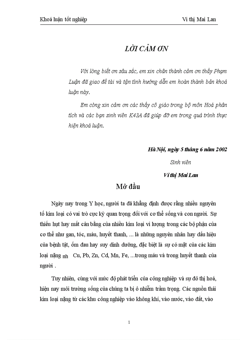 image for page Ứng dụng phương pháp phân tích phổ hấp thụ nguyên tử để xác định hàm lượng Cu và Pb trong tỏi và các chế phẩm từ tỏi