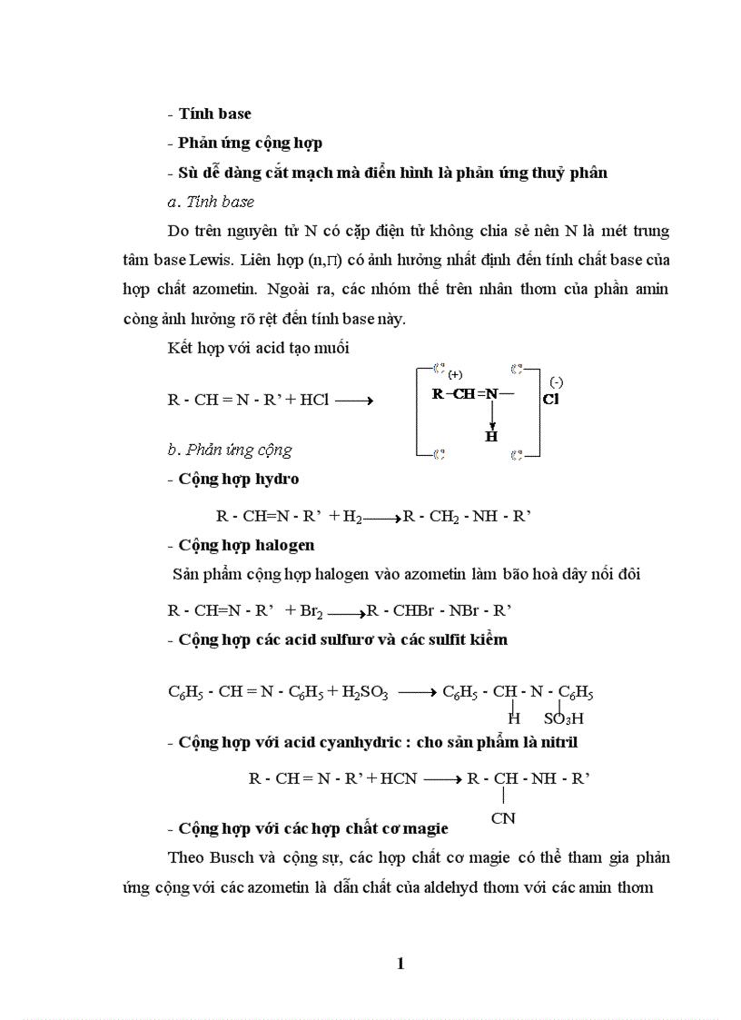 image for page Nghiên cứu và ứng dụng các hợp chất Azometin Oxim và Hydrazon