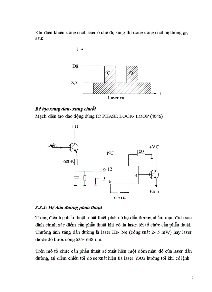 image for page Ứng dụng của laser trong y tế tìm hiểu một loại laser cụ thể là laser Nd YAG và thiết bị laser này trong y tế