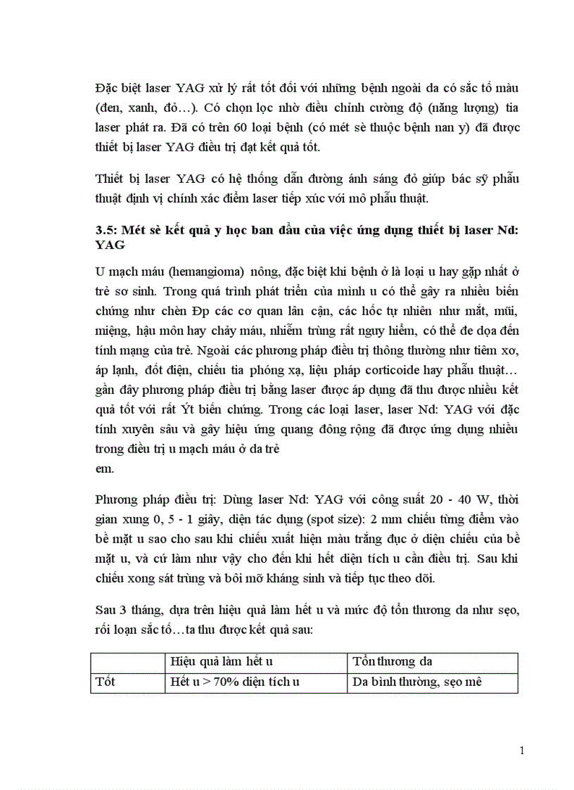 image for page Ứng dụng của laser trong y tế tìm hiểu một loại laser cụ thể là laser Nd YAG và thiết bị laser này trong y tế